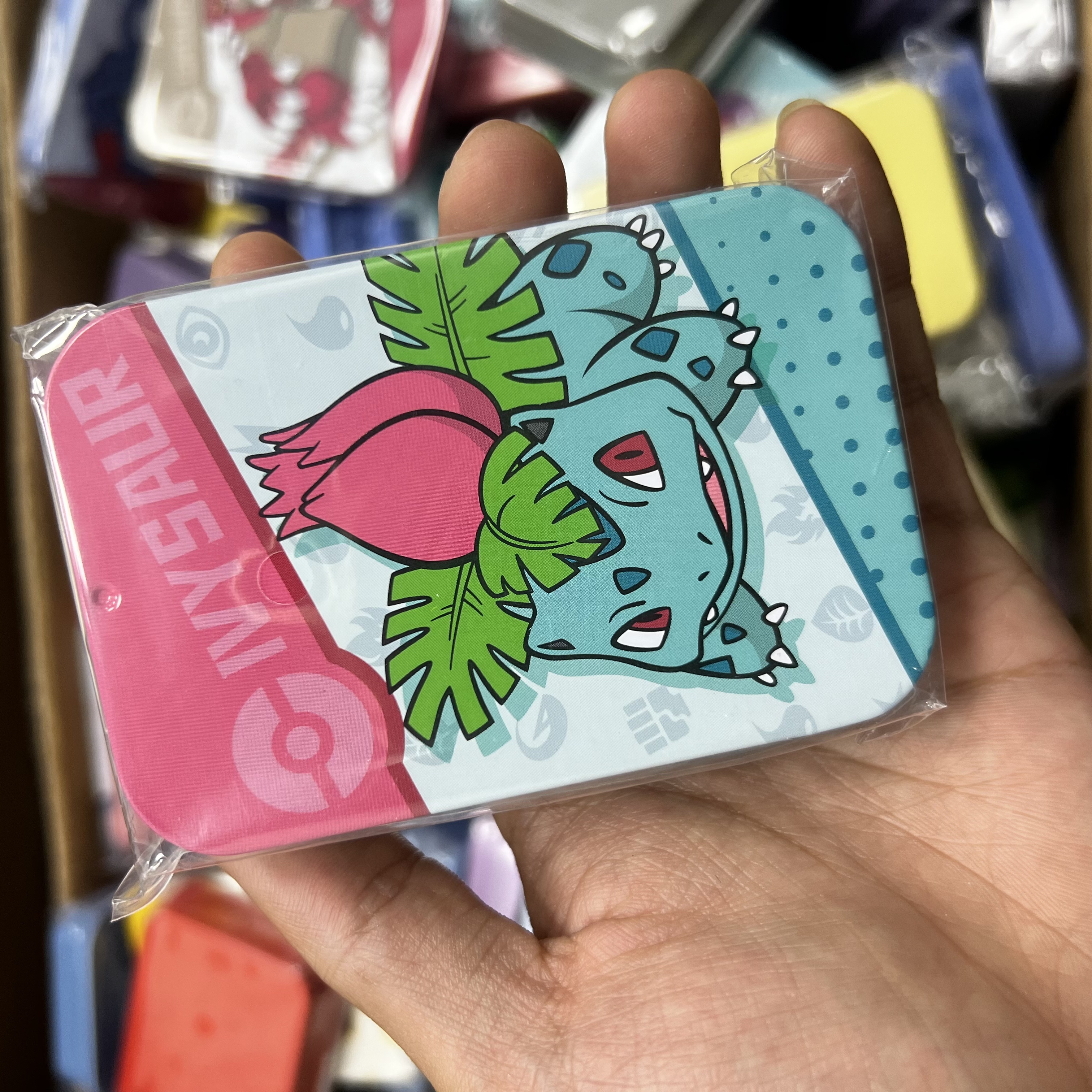 Pokemon Binder Card - Storage damage indicators, genuine Pokemon travel