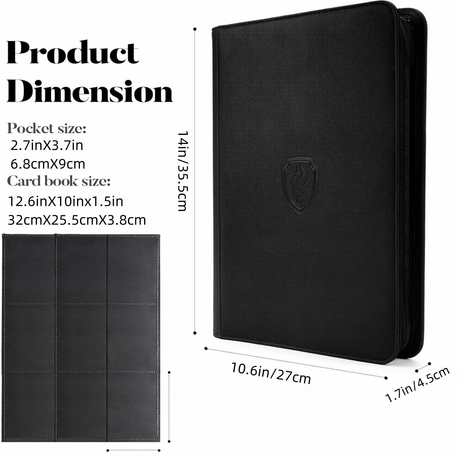 9 Pocket Trading Card Binder,  - Trading Card Binder recension och pris