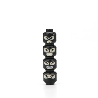 MOC City Face Heads Mini Actio - Lego Minifigure Holder recension och pris