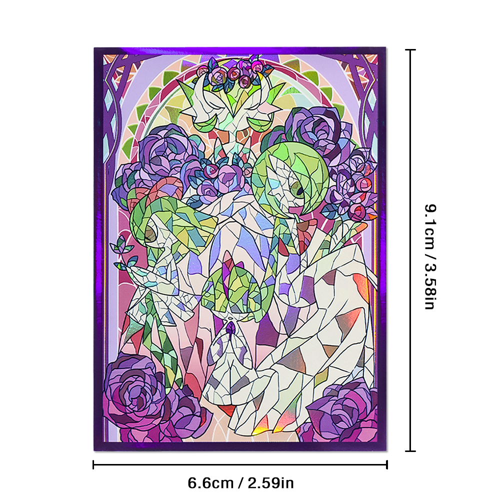 60PCS-120PCS 66×91mm Holograph - Pokemon Binder Card recension och pris