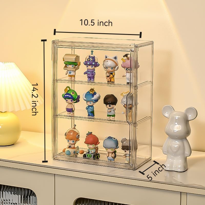 3-Tier Acrylic Display Case fo - Display Case Acrylic recension och pris