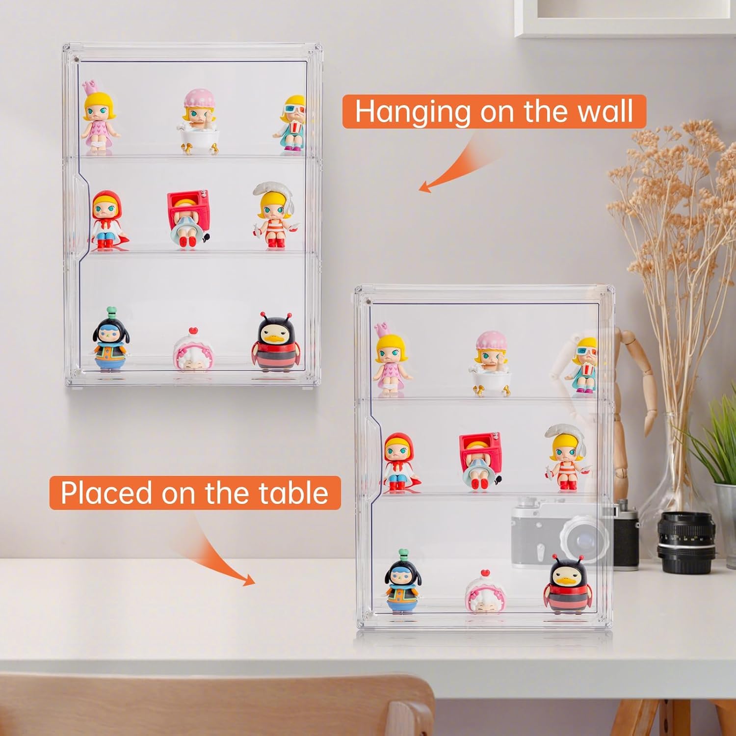 3-Tier Acrylic Display Case fo - Display Case Acrylic recension och pris