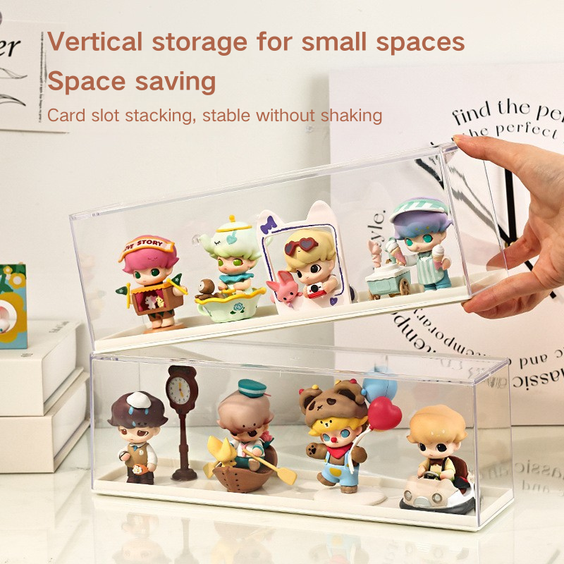 Dustproof Stackable Figure Sto - Pop Display Shelf recension och pris