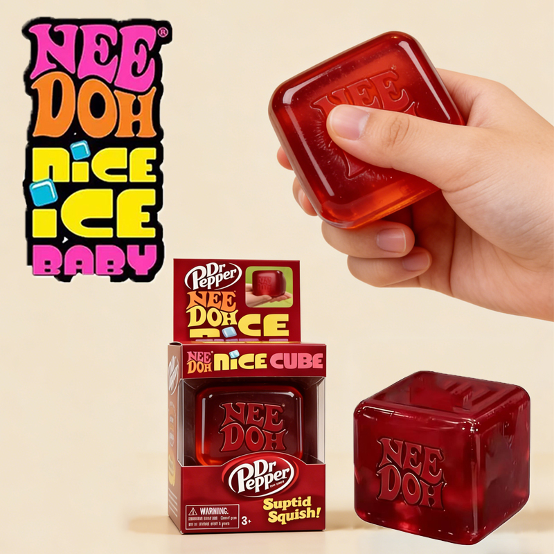 Dr Pepper x NeeDoh Nice Cube S - Fidget Cube Original recension och pris