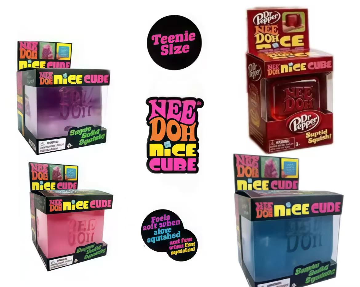 Dr Pepper x NeeDoh Nice Cube S - Fidget Cube Original recension och pris