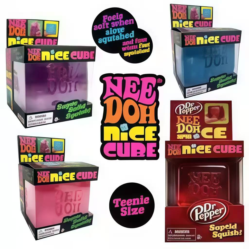 Dr Pepper x NeeDoh Nice Cube S - Fidget Cube Original recension och pris