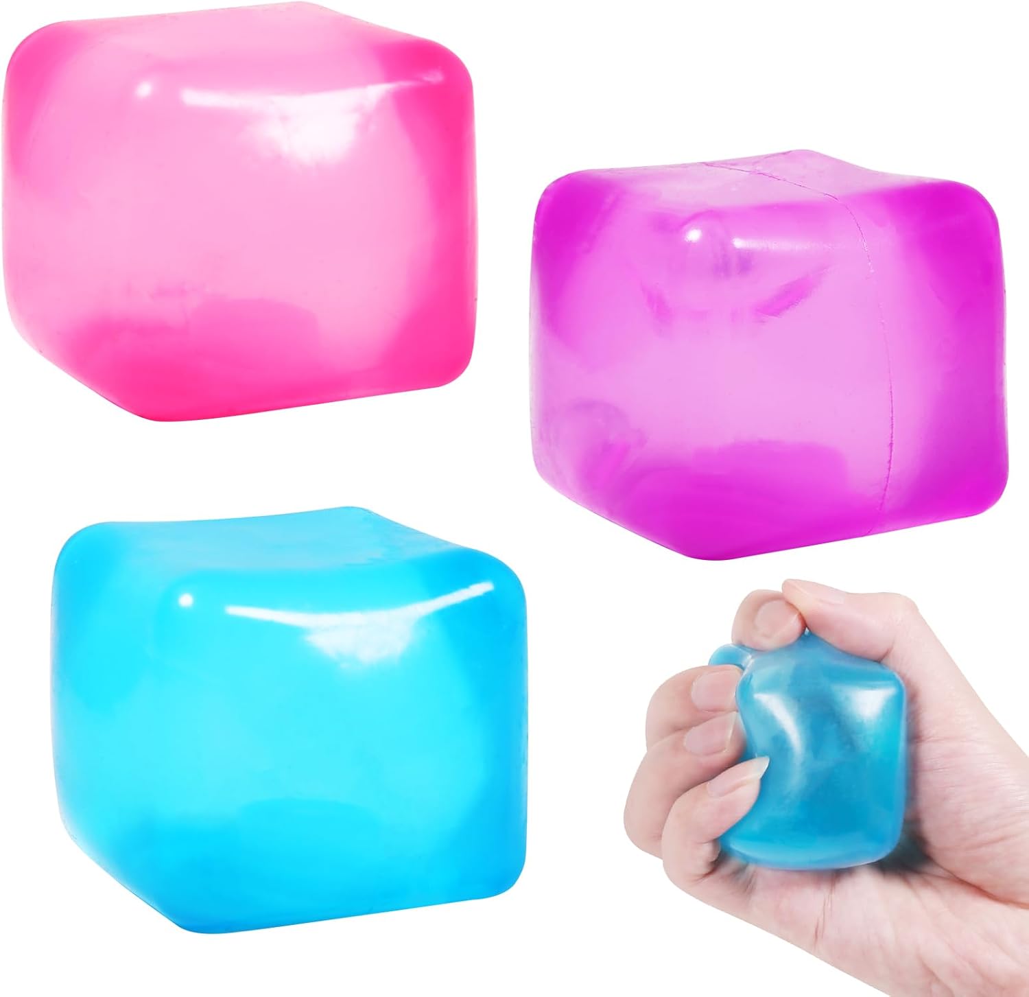 Stress Cube Squishy Stress Bal - Fidget Cube Original recension och pris