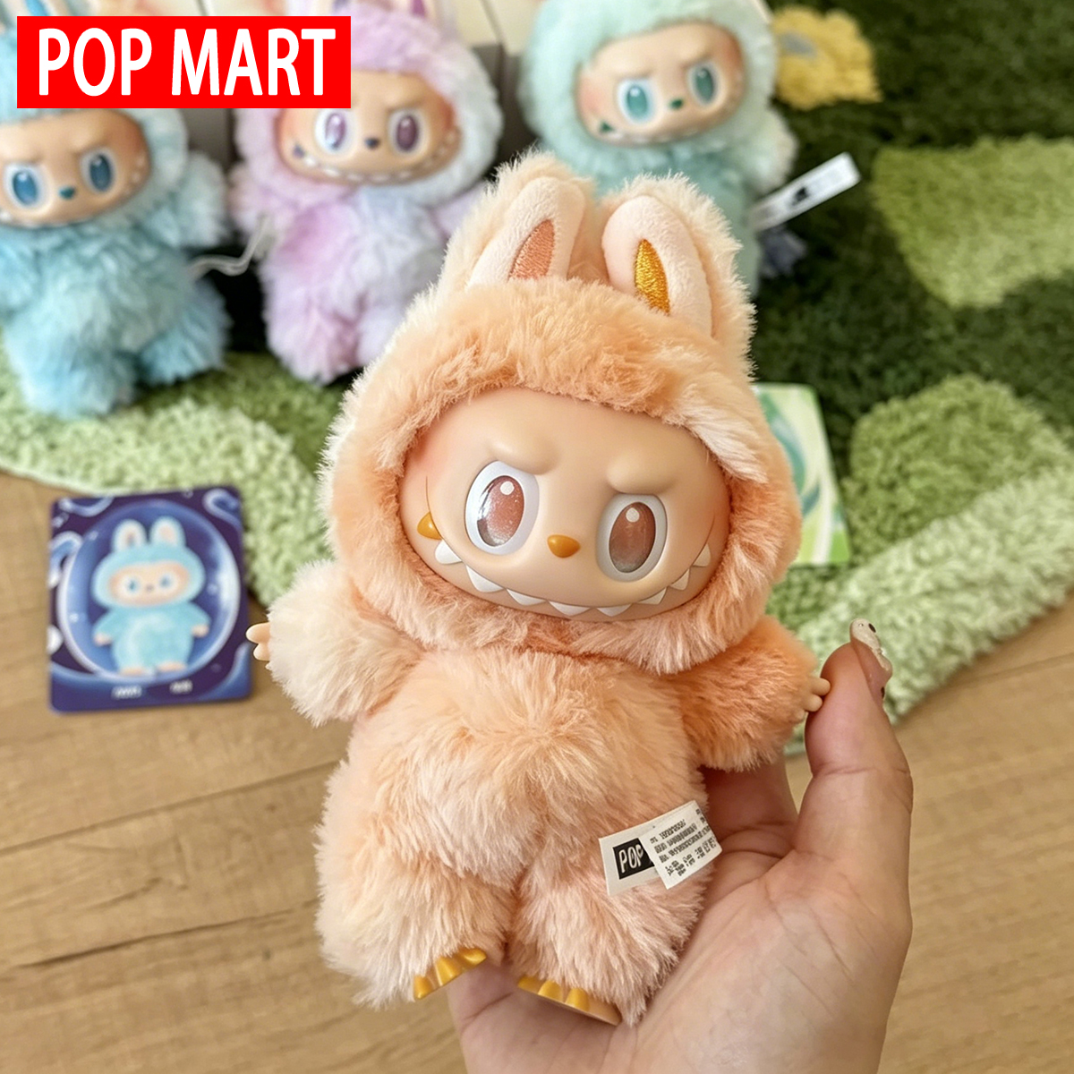 [Ship quickly locally] Labubu  - Vinyl Figure Blank recension och pris