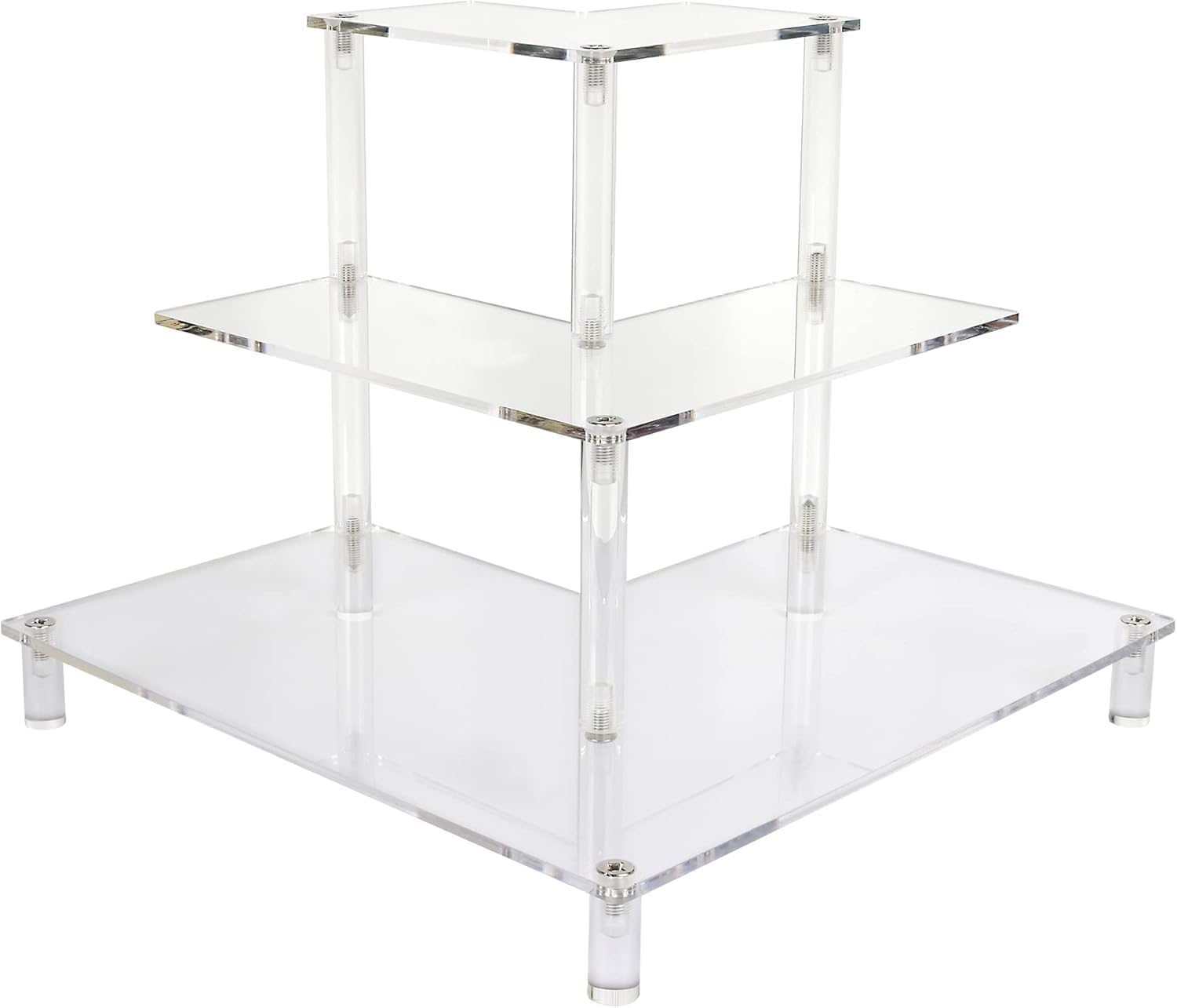 3 Tier Acrylic Display Riser,  - Pop Display Shelf recension och pris