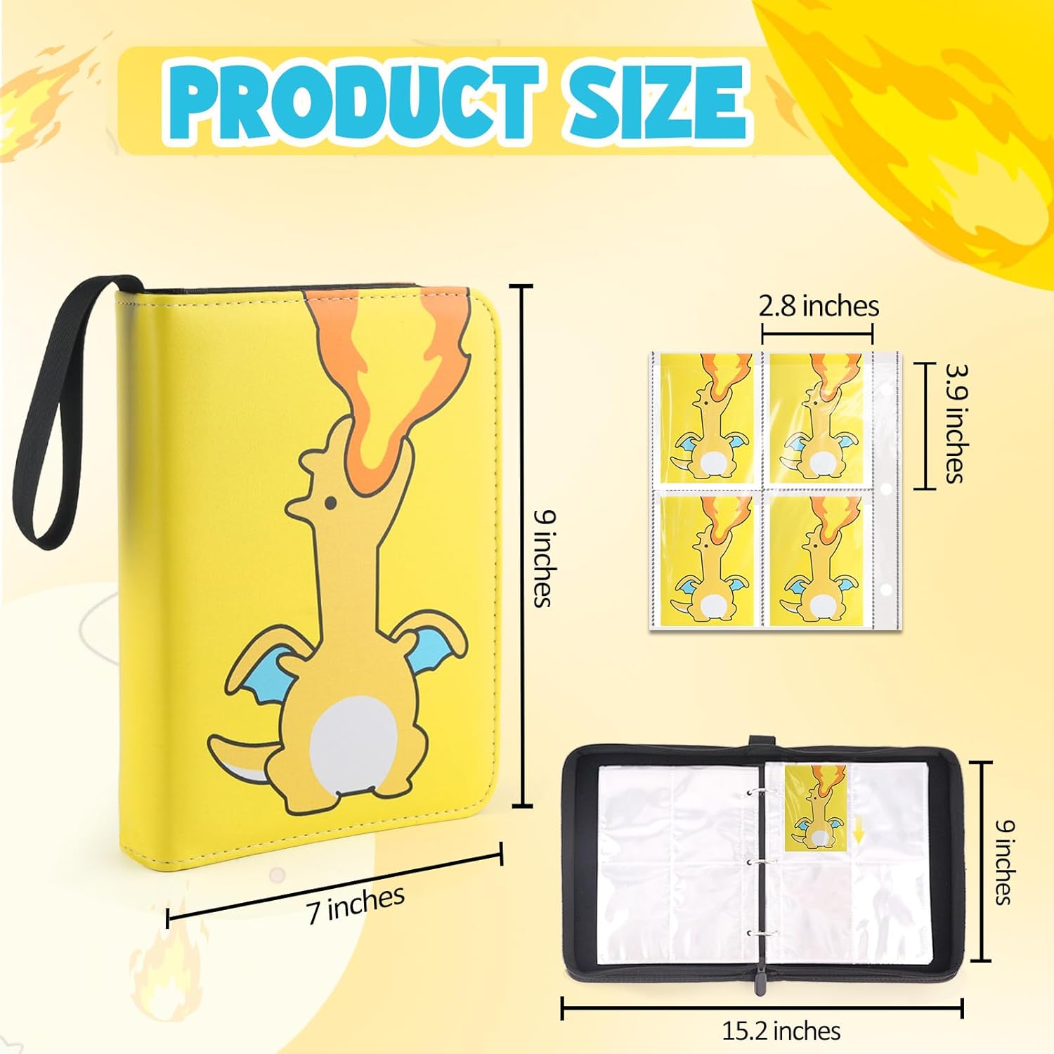 400 Pockets Trading Card Binde - Trading Card Binder recension och pris