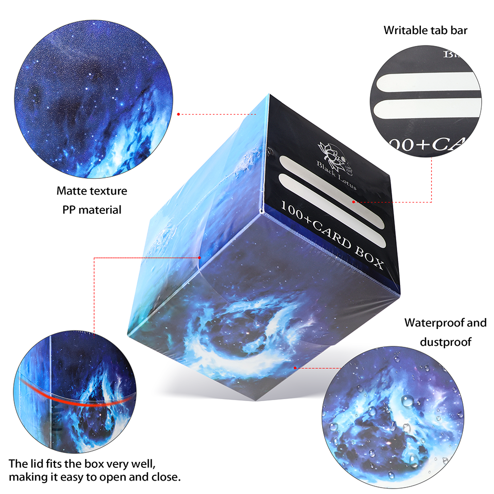 100+ BASIC LANDS Plastic Tradi - Trading Card Binder recension och pris