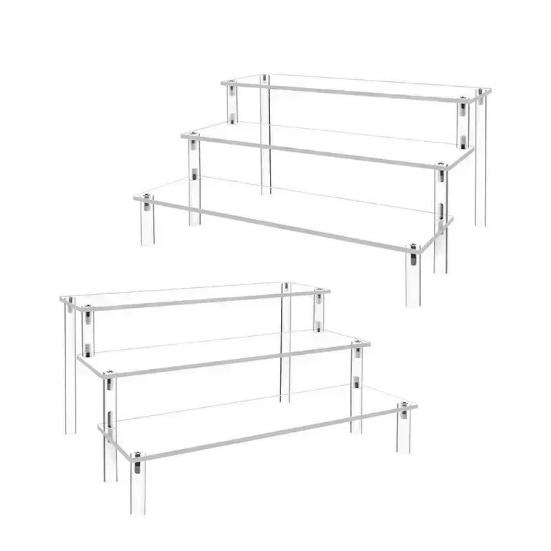 1-4 Tier Acrylic Display Stand - Pop Display Shelf recension och pris