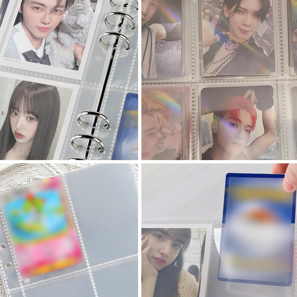 4 Pockets Photo Card Sleeves B - Trading Card Binder recension och pris