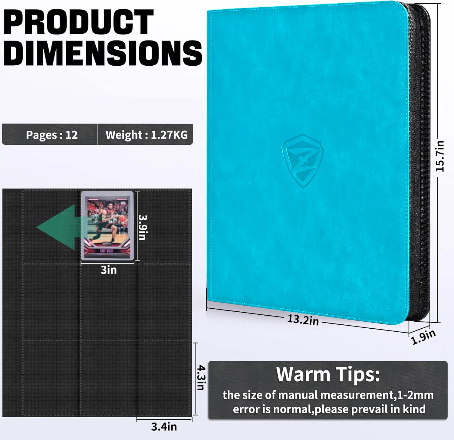 Card Binder, 9-Pocket Trading  - Trading Card Binder recension och pris