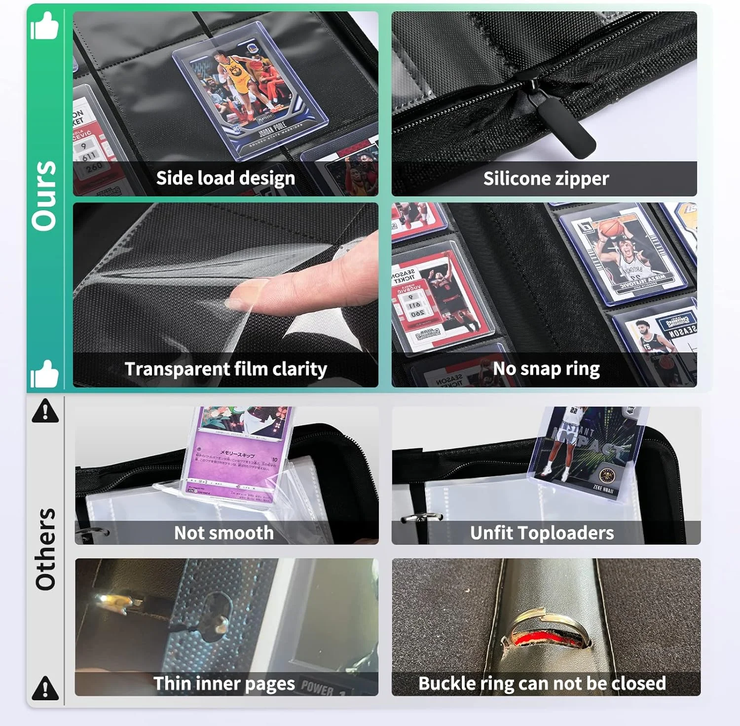 Card Binder, 9-Pocket Trading  - Trading Card Binder recension och pris