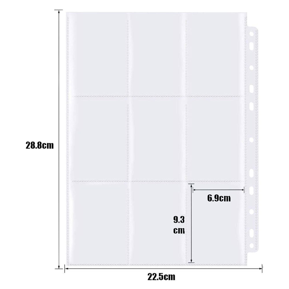 90 pockets trading card sleeve - Trading Card Binder recension och pris