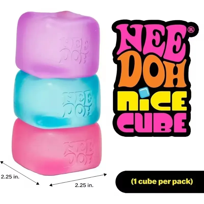 Squishy Schylling /Needoh Nice - Fidget Cube Original recension och pris