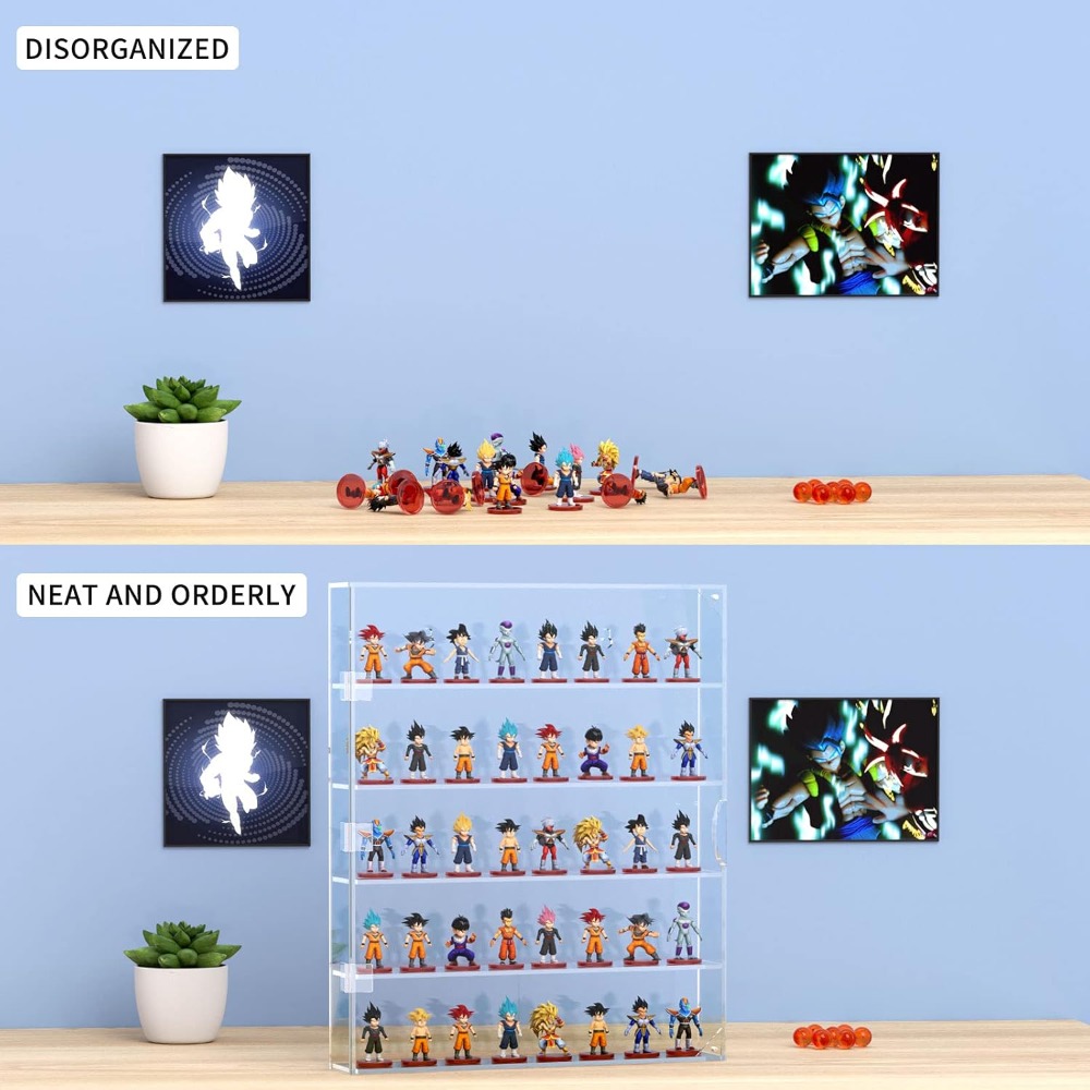 5-Tier Acrylic Display Case fo - Display Case Acrylic recension och pris