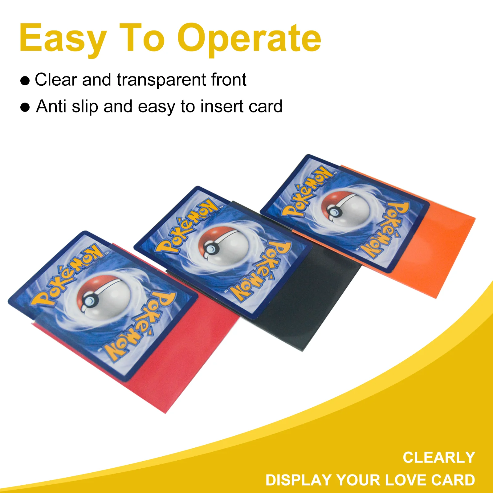 150Pcs 66*91mm Premium Card Sl - Card Penny Sleeve recension och pris