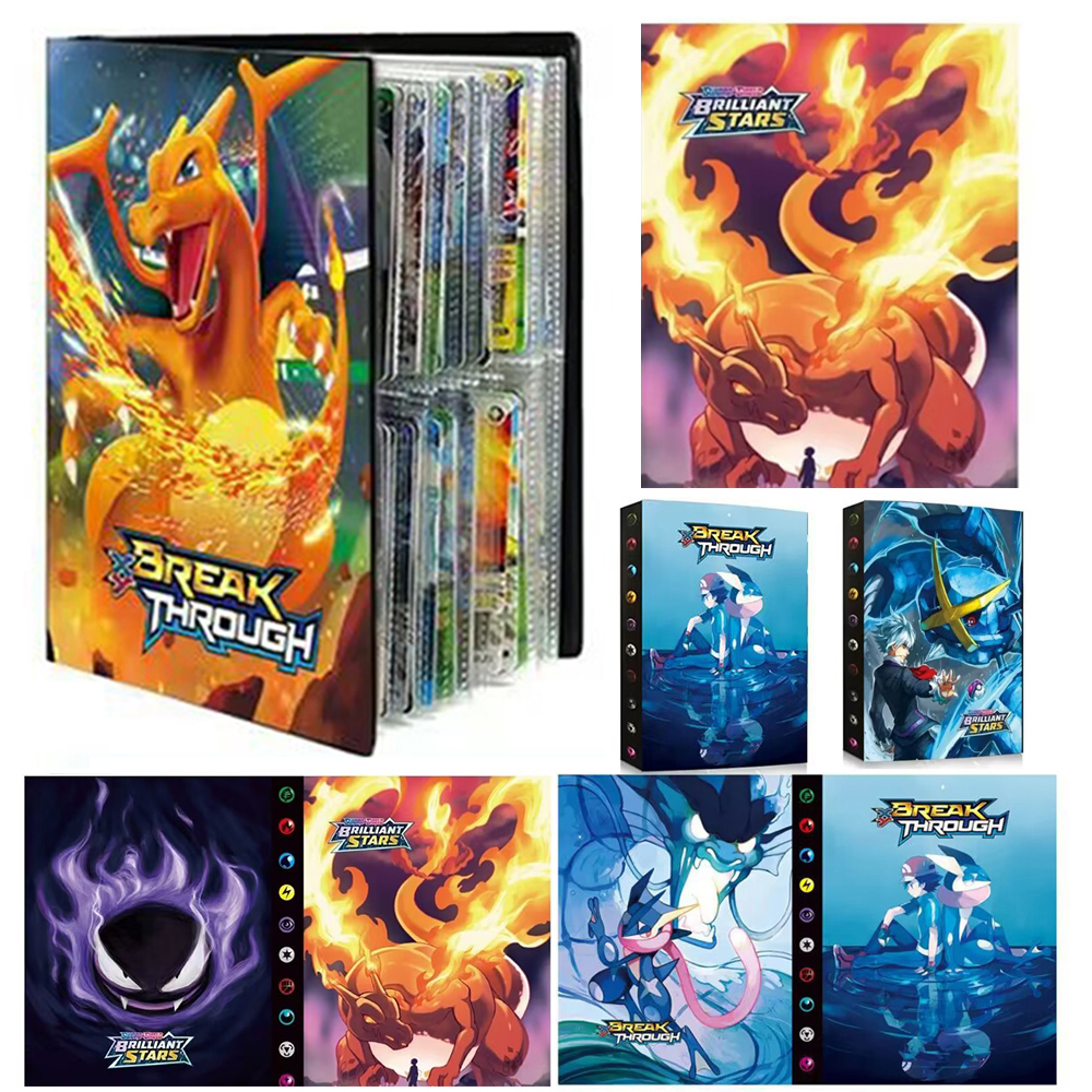 HOT 240PCS Pok é mon Cards Alb - Pokemon Binder Card recension och pris