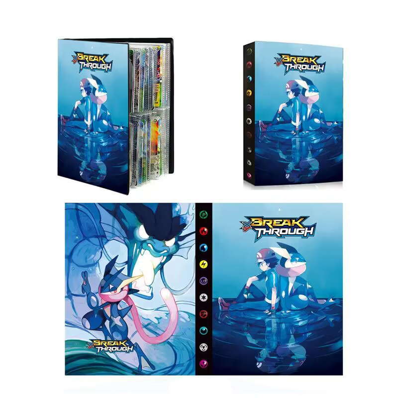 NEW 240PCS Pok é mon Cards Alb - Pokemon Binder Card recension och pris