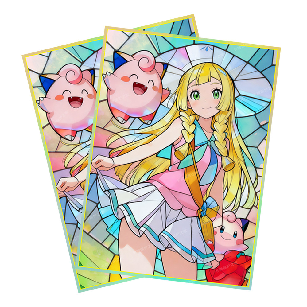 60PCS  Anime Pokemon Lillie Fi - Pokemon Binder Card recension och pris