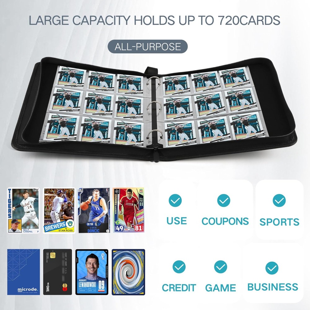 Premium 720 Double Sided Pocke - Trading Card Binder recension och pris