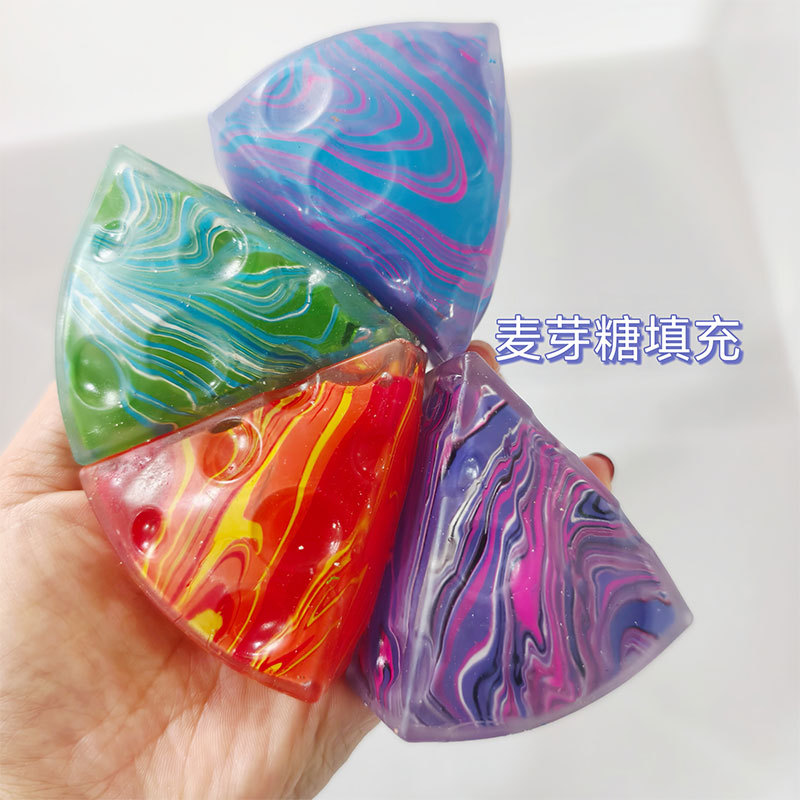 Moonshine Cheese Dough Squishy - Fidget Cube Original recension och pris
