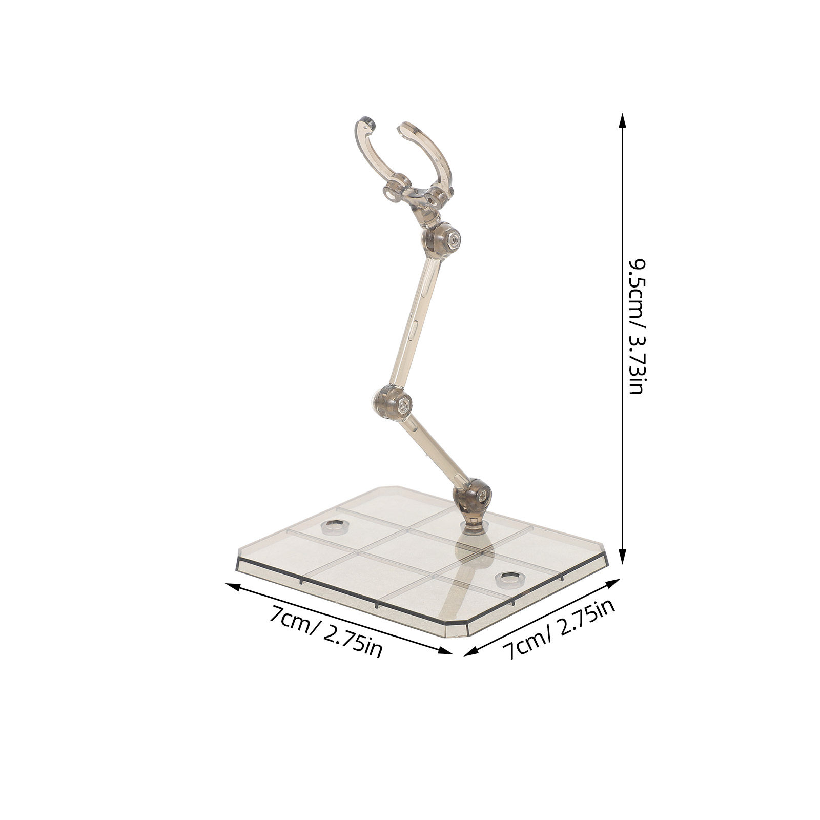 3Pcs Adjustable Plastic Action - Action Figure Stand recension och pris