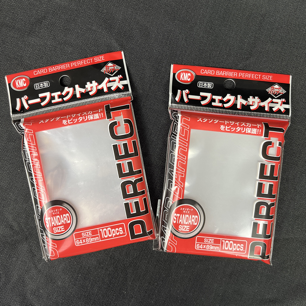 64x89mm 100PCS Transparent KMC - Card Penny Sleeve recension och pris