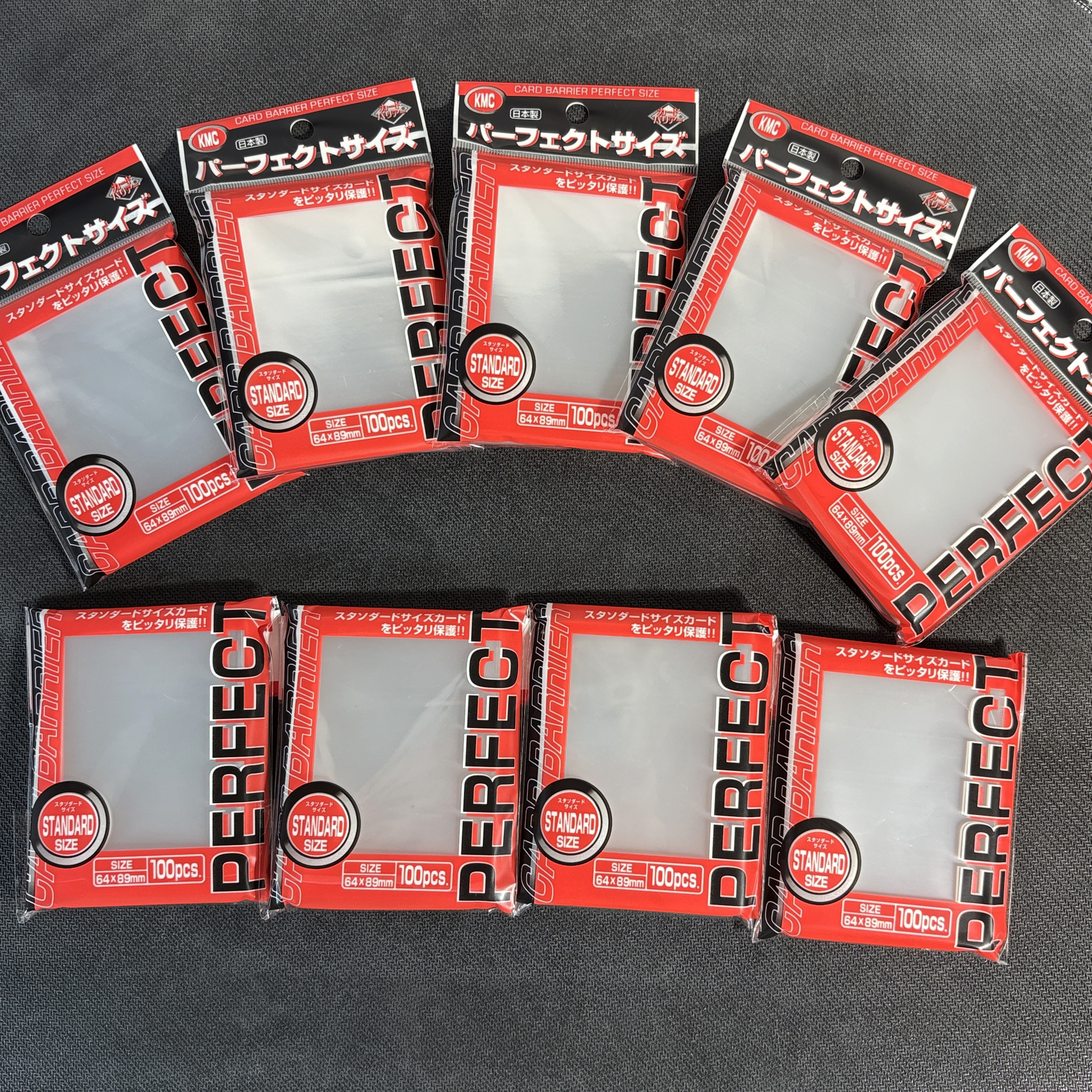 64x89mm 100PCS Transparent KMC - Card Penny Sleeve recension och pris