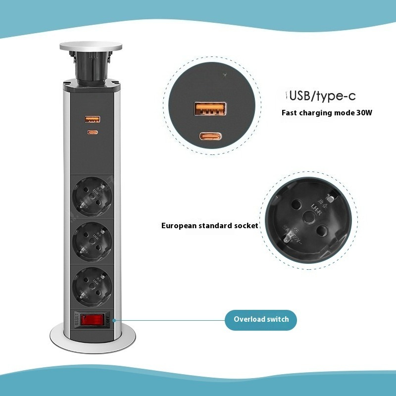 EU 16A PULL POP UP 3 Power EU  - Pop Display Shelf recension och pris
