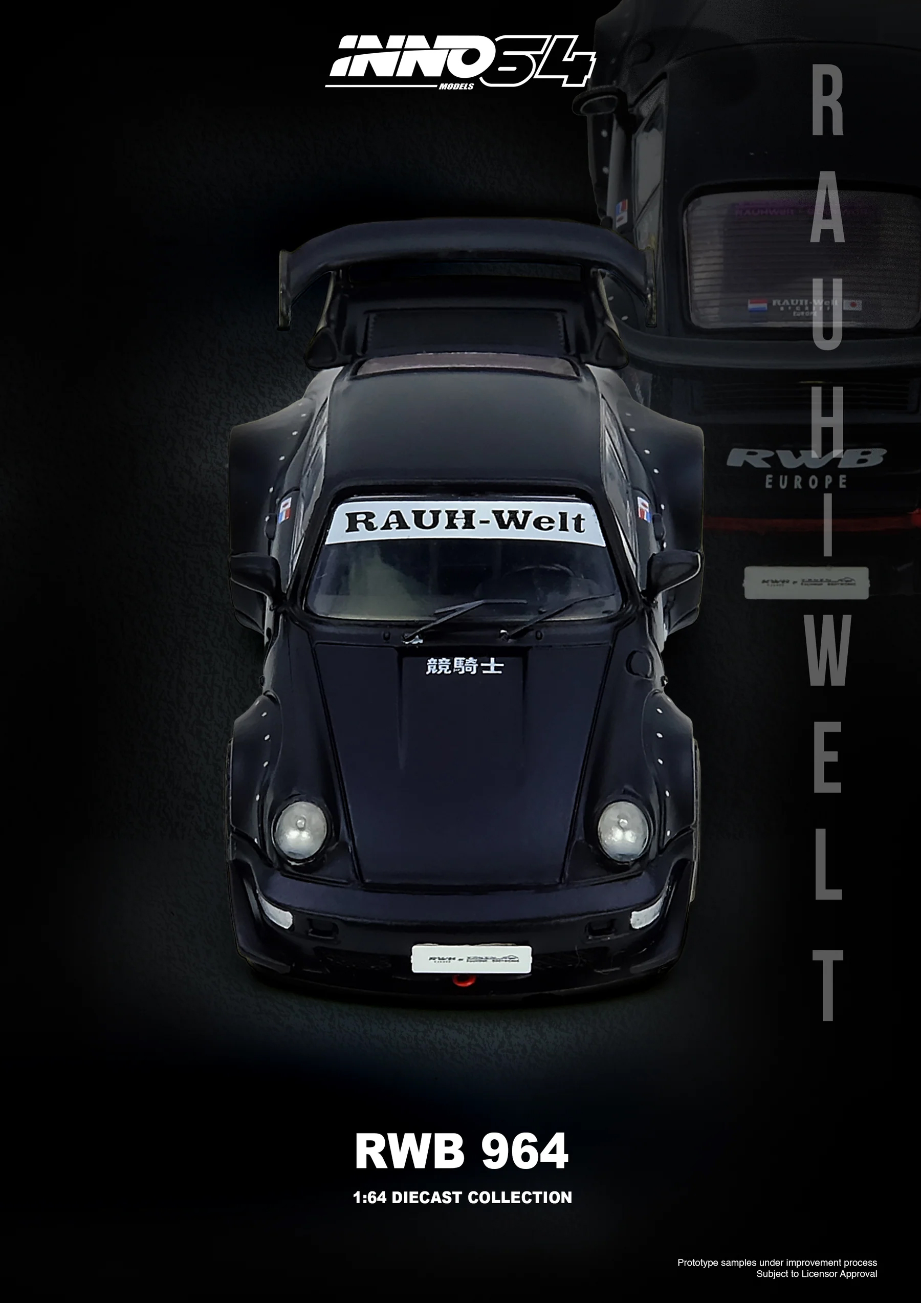 INNO64 1:64 Porsche 911 RWB 96 - Die Cast Car 1 64 recension och pris