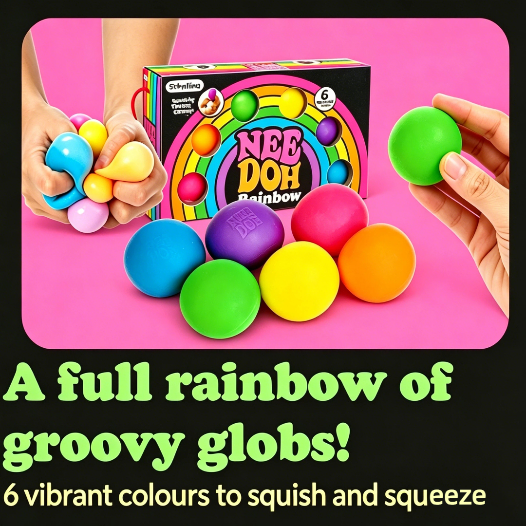 New Schylling Needoh Rainbow T - Mystery Box Blind Bag recension och pris