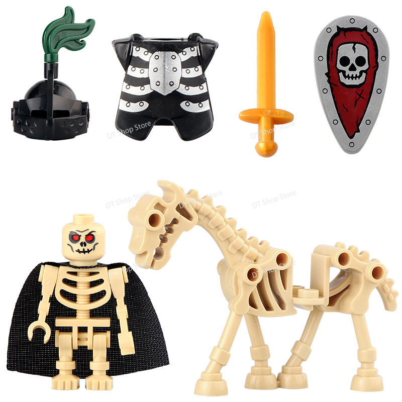 AX9815 AX9816 Medieval Knight  - Lego Minifigure Holder recension och pris