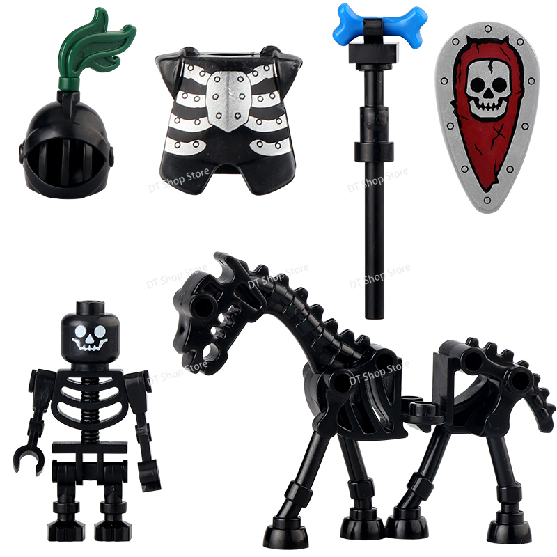 AX9815 AX9816 Medieval Knight  - Lego Minifigure Holder recension och pris