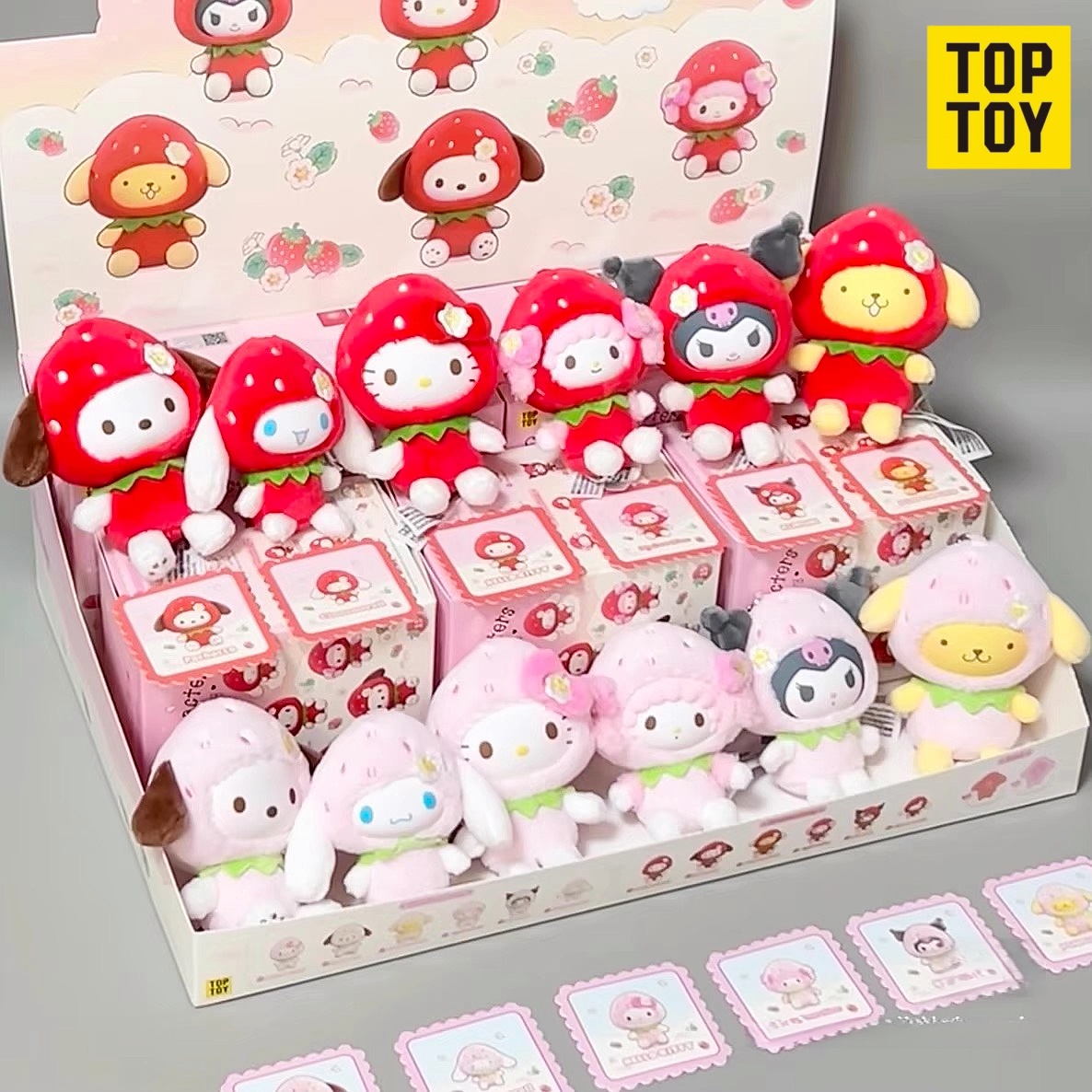 Authentic Toptoy Sanrio Strawb - Vinyl Figure Blank recension och pris