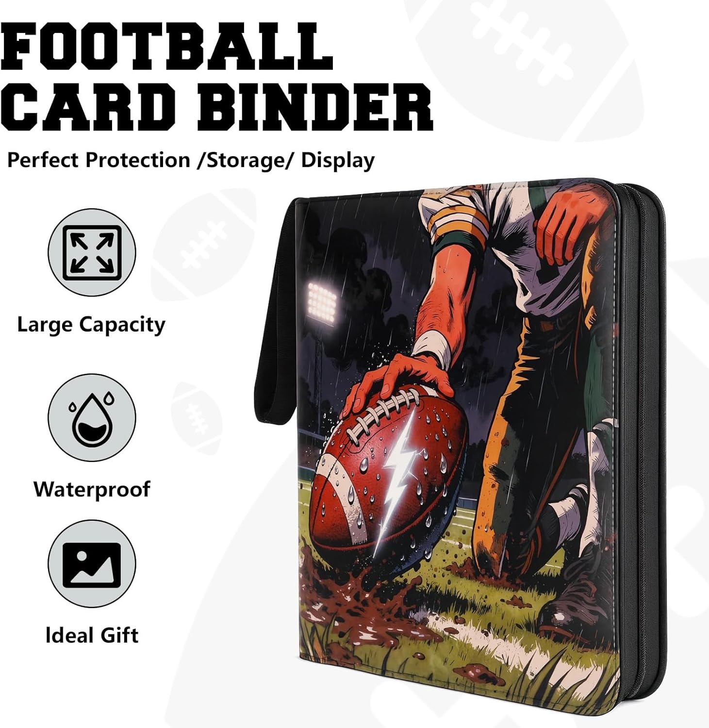 Football Card Binder 9-Pocket  - Trading Card Binder recension och pris