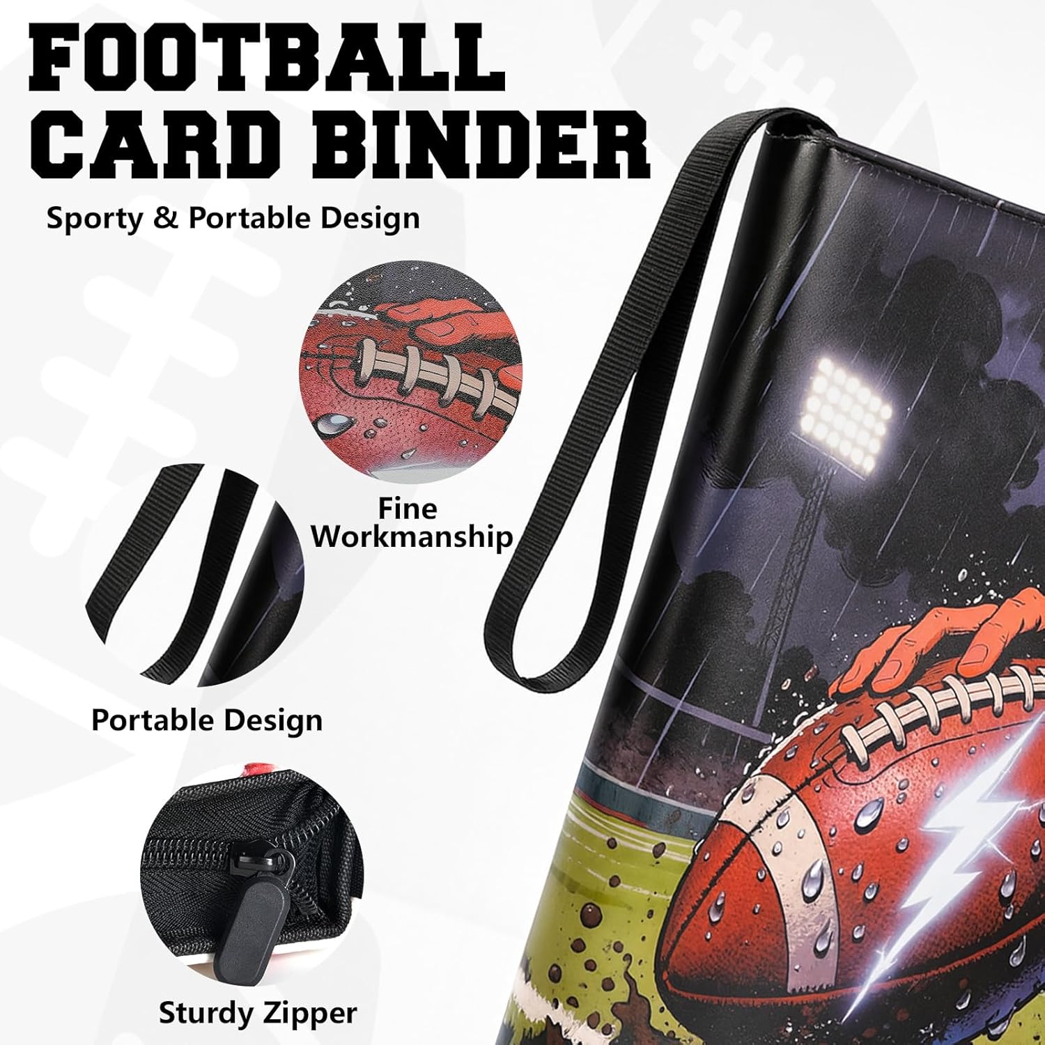 Football Card Binder 9-Pocket  - Trading Card Binder recension och pris