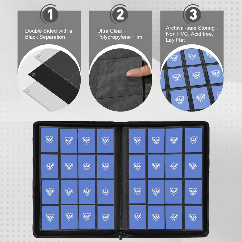 Collectible Card Storage Album - Trading Card Binder recension och pris