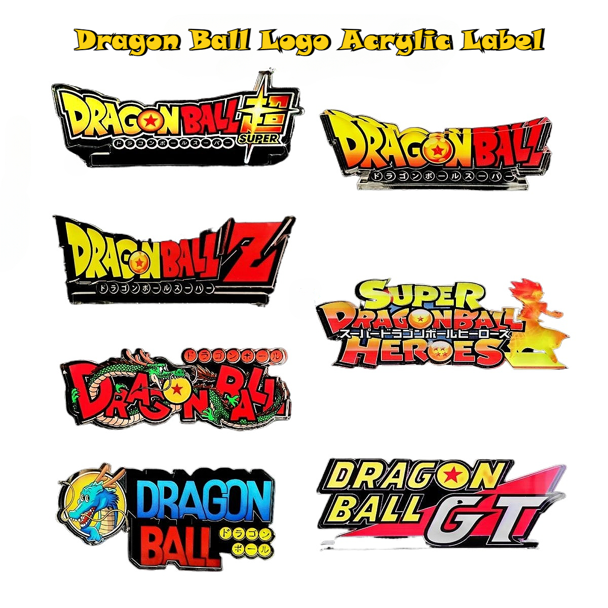 Anime Dragon Ball LOGO Base Wh - Action Figure Stand recension och pris
