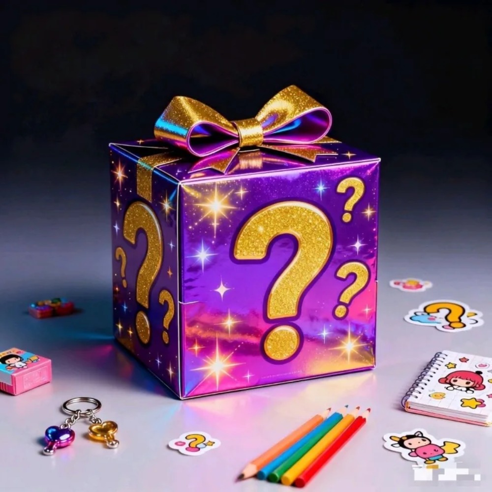 2pcs Mysterious Surprise Box-e - Mystery Box Blind Bag recension och pris
