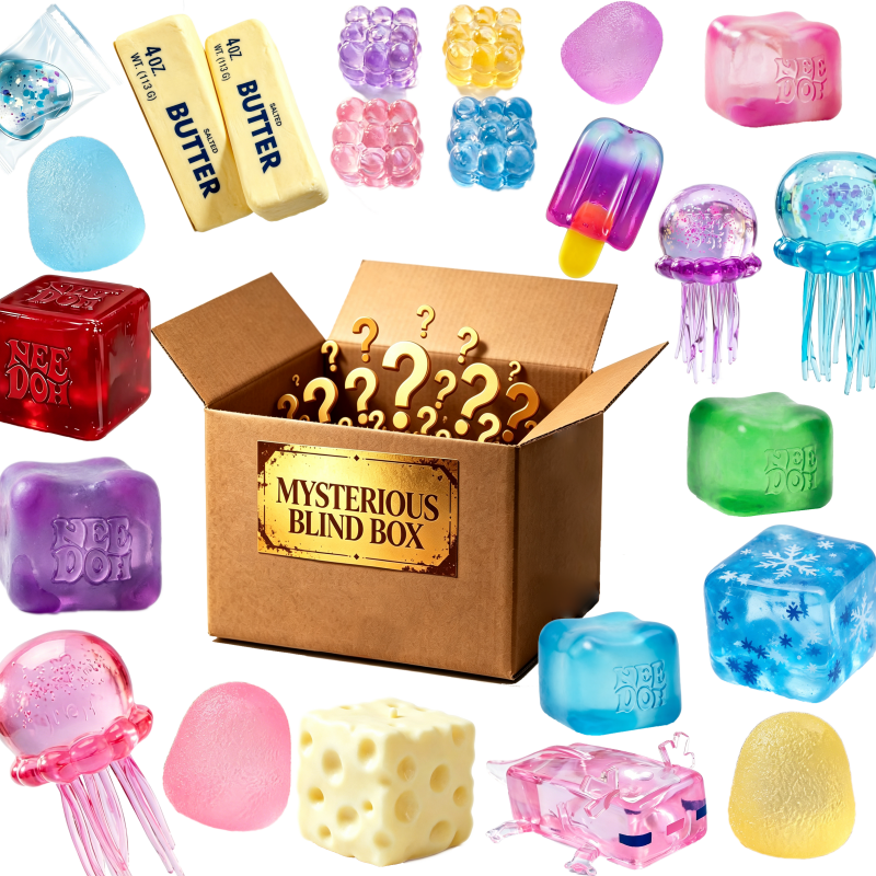 Surprise Blind Box NeeDoh Nice - Fidget Cube Original recension och pris