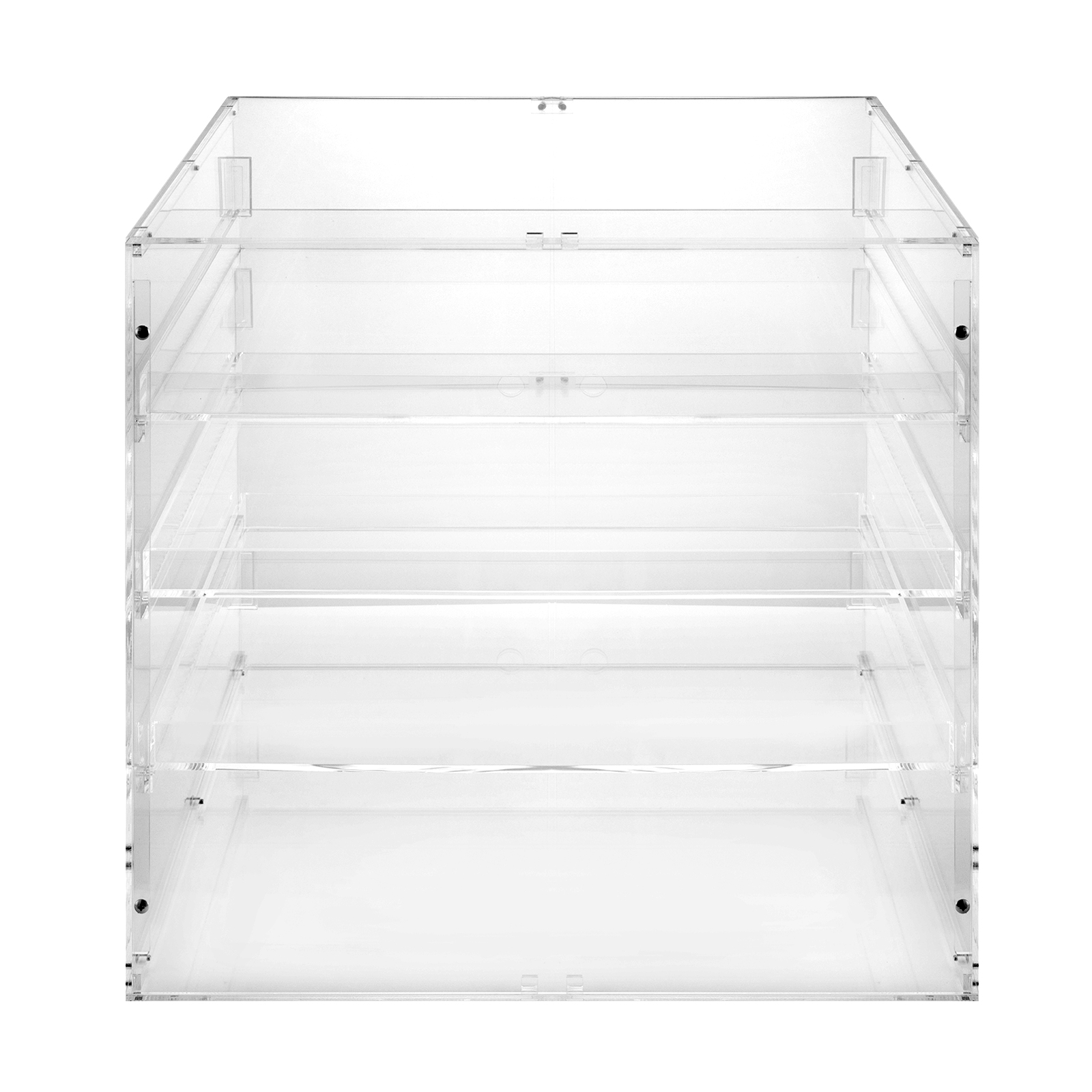 18.7×17.71×17.71inch 3-tier Ac - Display Case Acrylic recension och pris