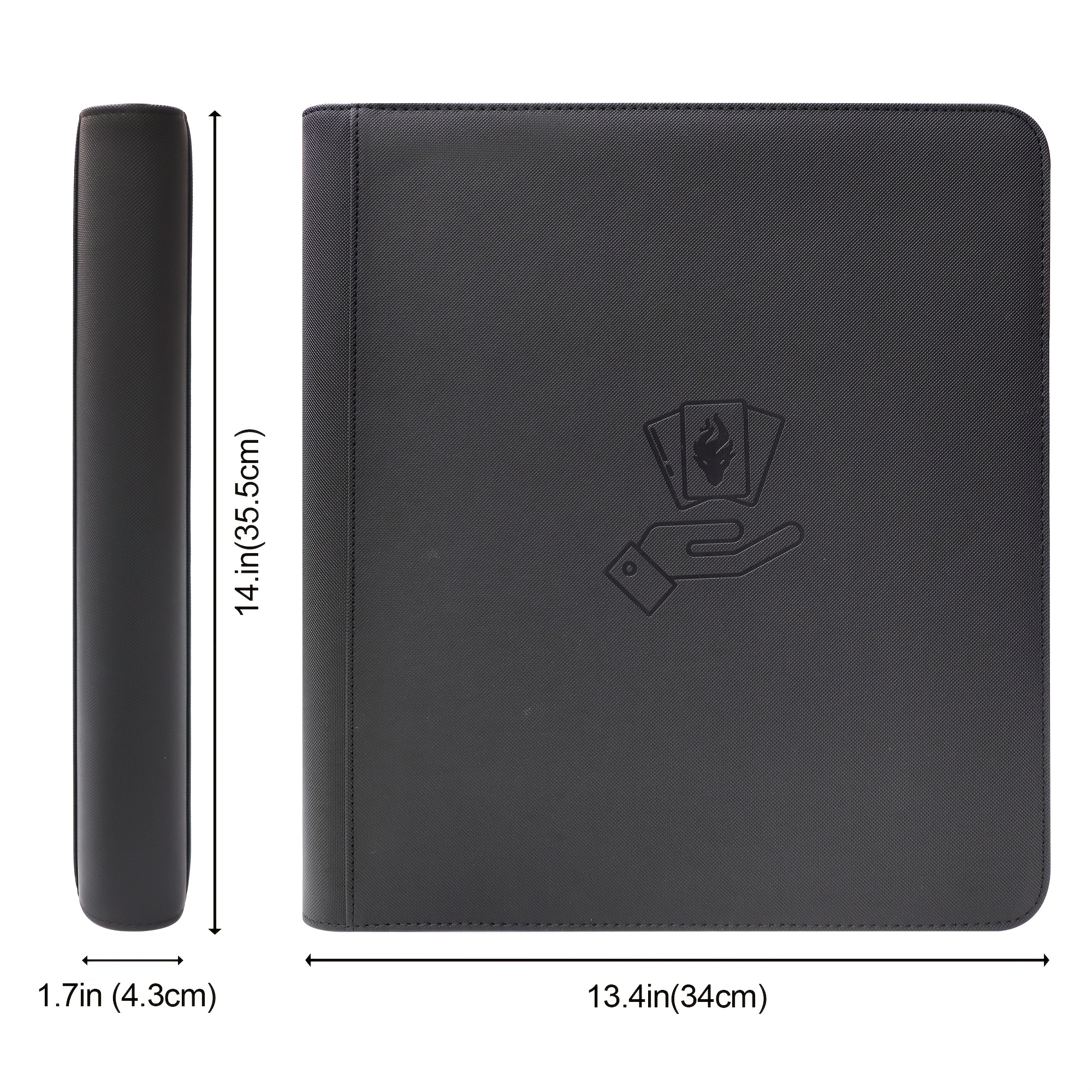 12 Pockets Trading Card Zipper - Trading Card Binder recension och pris