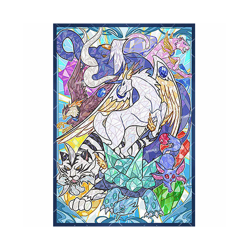 60pcs/set Yu-Gi-OH! rystal Bea - Card Penny Sleeve recension och pris