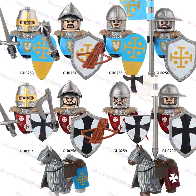 G0128 Moc Medieval Roman Centu - Lego Minifigure Holder recension och pris