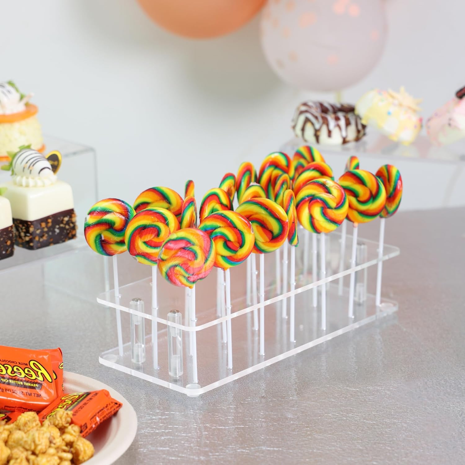 Acrylic Cake Pop Display Stand - Pop Display Shelf recension och pris