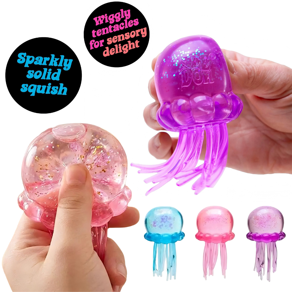 Schylling Nee Doh Jellyfish &  - Fidget Cube Original recension och pris