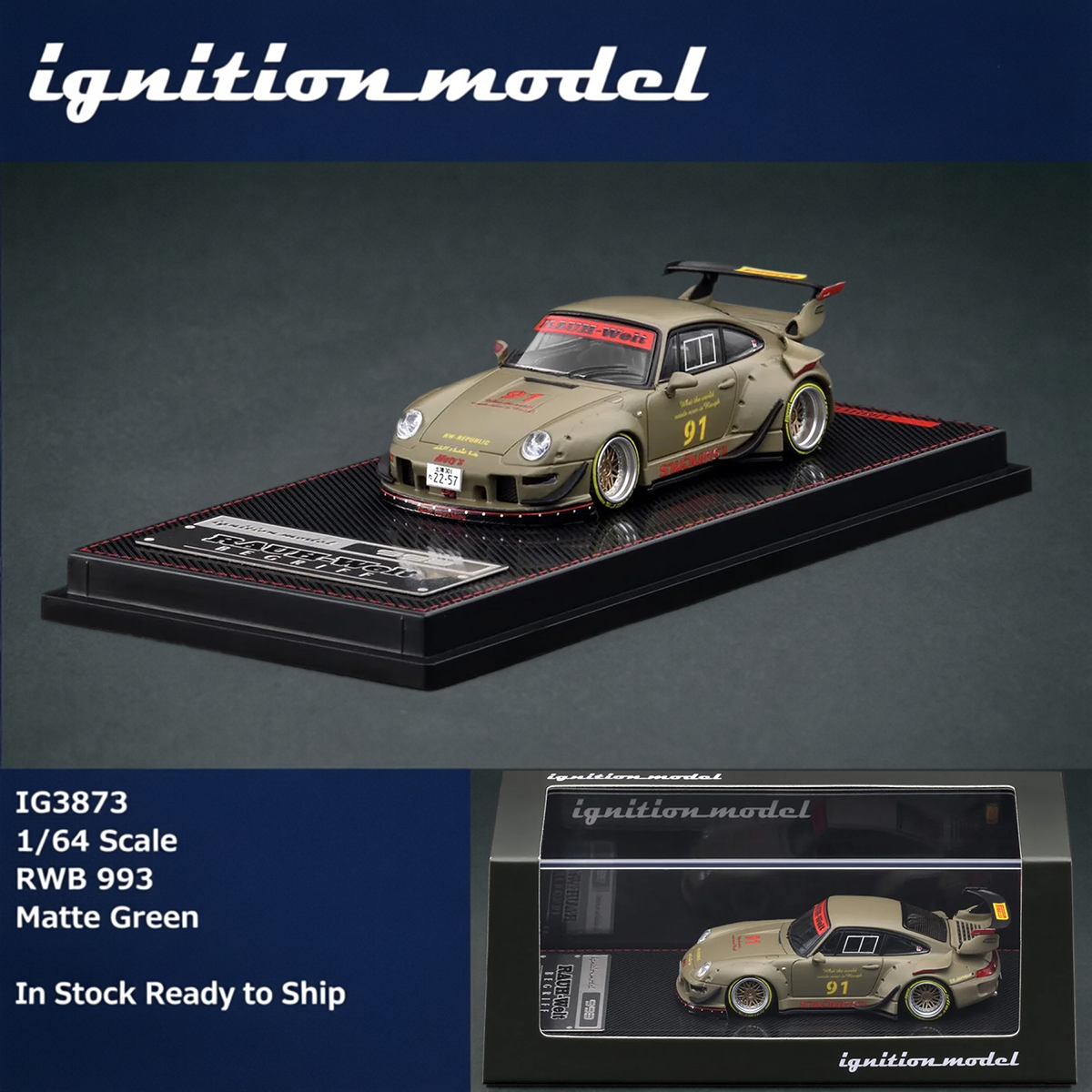 Ignition Model IG3873 1:64 Por - Die Cast Car 1 64 recension och pris